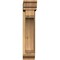 Ekena Millwork Legacy Traditional Rough Sawn Bracket w/ Offset Brace, Western Red Cedar, 6"W x 20"D x 28"H BKT0604X20X28LEC01RWR - alternate 3
